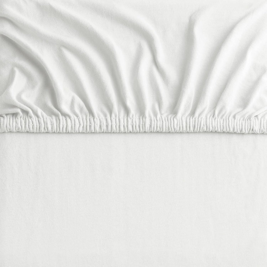 Hotel Quality Fitted sheets - 2 Piece Fitted sheets  -Breathable Bedding - Wrinkle, Fade, Stain Resistant- 26inch/40cm Deep Pocket Fitted Bed Sheet-Wrinkle and Fade Resistant,(White,Super King)