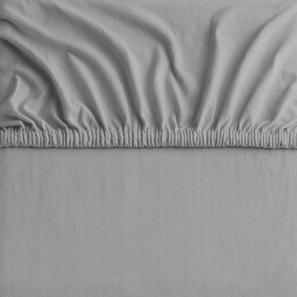 Hotel Quality Fitted sheets - 2 Piece Fitted sheets  -Breathable Bedding - Wrinkle, Fade, Stain Resistant- 26inch/40cm Deep Pocket Fitted Bed Sheet-Wrinkle and Fade Resistant,(Grey,Super King)