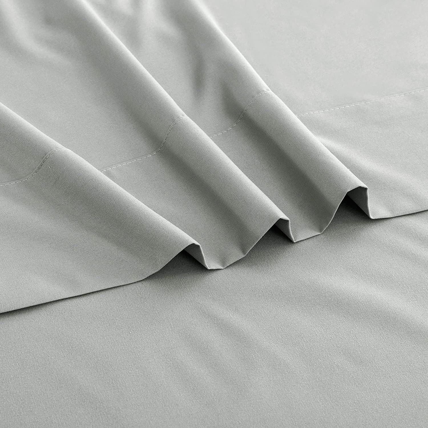 Elegant Comfort Premium Hotel Quality 1-Piece Queen Flat Sheet, Luxury and Softest 2000 Thread Count Bedding Flat Sheet(Queen,Ocean)
